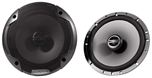 (2) Pairs Alpine Spe-6000 6.5" 2 Way Pair of Car Speakers Totalling 960 Watts Peak / 240 Watts RMS