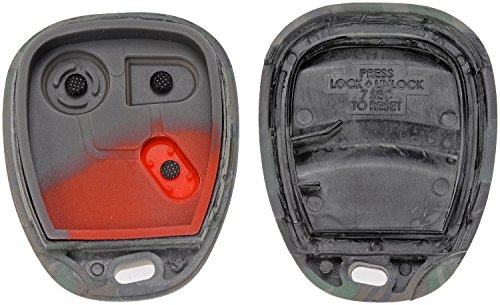 Dorman 13622GNC Keyless Entry Transmitter Cover Compatible with Select Cadillac / Chevrolet / GMC Models, Green Woodland Camouflage