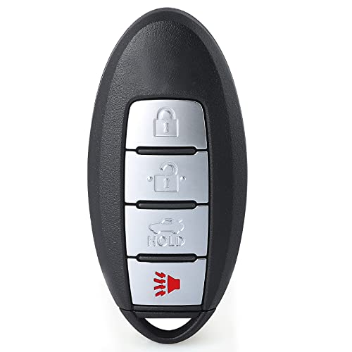 Keymall Keyless Entry Remote Key Fob Replacement for Infiniti Q50 2014 2015 2016 FCC ID:KR5S180144203 P/N:285E3-4HD0C 4A Chip 4 Buttons