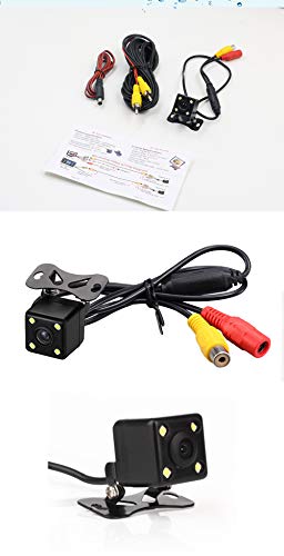 RoverOne Universal Car Backup Camera HD Color Waterproof Reverse Viewing Drive Camera with Light Wide View Angle