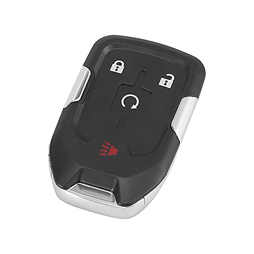 X AUTOHAUX HYQ1AA 315MHz Replacement Keyless Entry Remote Car Key Fob for GMC Terrain 2018 2019 2020 2021 2022 13584512 4 Key Button