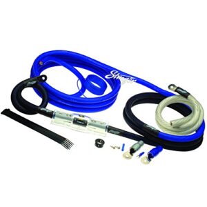 stinger sk6201 400 watt 1/0 gauge car amplifier installation wiring kit