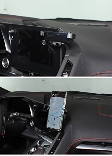 CHEAYAR Phone Mount Compatible with Chevrolet Corvette C8 2020-2023, C8 Accessories Car Phone Holder Mount (Style A)