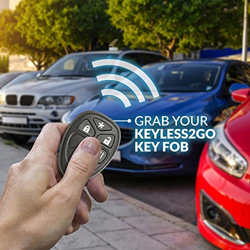 Keyless2Go Replacement for Keyless Entry Universal Remote Car Key Fob for Select GM Vehicles That use OUC60270 & OUC60221 15913421, 20868672