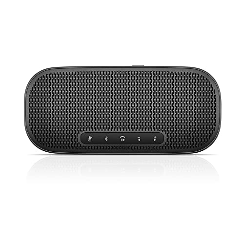 Lenovo 700 Ultraportable Bluetooth Speaker, USB-C & NFC Connectivity, Rechargeable Battery, 2 Hour Charge for 12 Hours Play, IPX2 Splash Resistance, Black