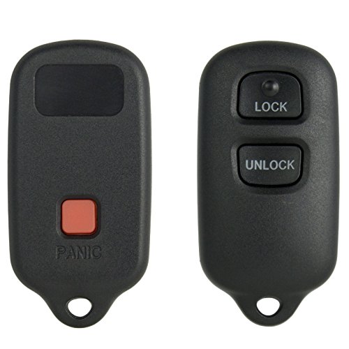 Keyless2Go Replacement for New Shell Case for Remote Key Fob with FCC HYQ1512Y HYQ1512P HYQ12BBX HYQ12BAN - Shell ONLY