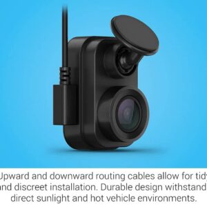 Garmin Dash Cam Mini 2, 1080p, 140-degree FOV, Incident Detection Recording (International Version) and 16GB SD Card Included, Black