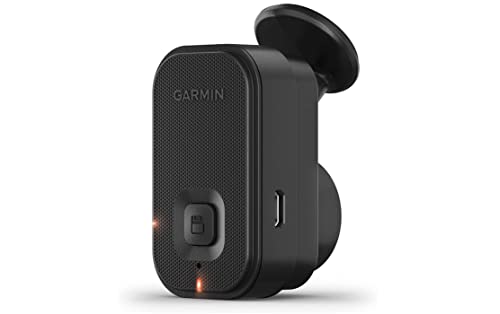 Garmin Dash Cam Mini 2, 1080p, 140-degree FOV, Incident Detection Recording (International Version) and 16GB SD Card Included, Black