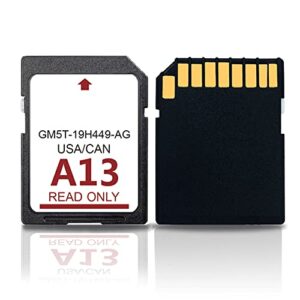 2022 A13 Navigation Car GPS SD Card GM5T-19H449-AG Compatible with Lincoln&Ford Support USA/Canada New Maps