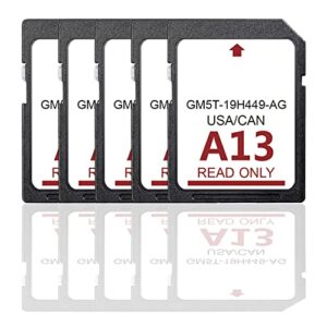 2022 A13 Navigation Car GPS SD Card GM5T-19H449-AG Compatible with Lincoln&Ford Support USA/Canada New Maps