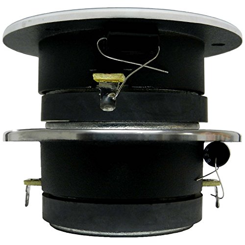 Bass Rockers Super Speakers Tweeters - 3.5" 300W 8-Ohm - Best for Homes, Cars, Offices Schools & Colleges - Aluminum Pair - Frequency Response: 2000Hz - 20kHz - BRT2D