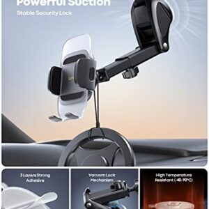 Lamicall Car Suction Cup Phone Holder & Cell Phone Stand