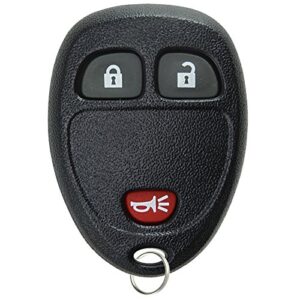 keylessoption keyless entry remote control car key fob replacement for 15777636