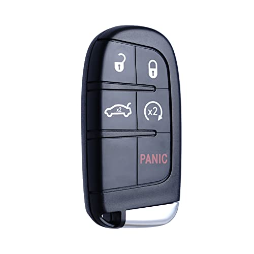 Key Fob Replacement Compatible for Chrysler 300 Dodge Charger 2011 2012 2013 2014 2015 2016 2017 2018 Challenger 2015-2018 Dart 2014-2016 Smart Key Car Keyless Entry Remote Control M3N-40821302