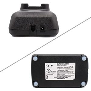 Single-Unit Rapid Rate Charger for Motorola APX7000 APX6000 APX8000 SRX2200N Radios NNTN8930 NNTN7038A NNTN7038B Battery WPLN7080 WPLN7080A (NO-IMPRES)