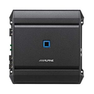 ALPINE S-A60M 600 Watt RMS Mono Car Audio Amplifier Subwoofer Class-D+Bass Knob