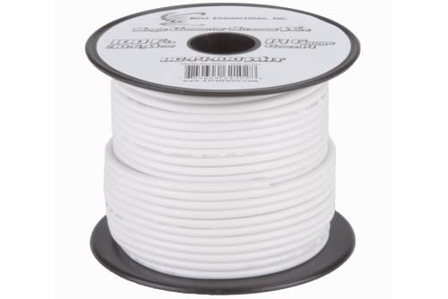 Audiopipe 14 GA Gauge 100' White Car Audio Home Primary Wire