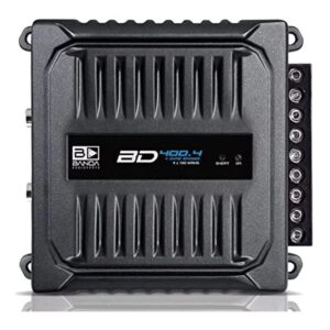 banda 400.4 4 channel 400 watt rms full range car & motorcycle amplifier bd400.4