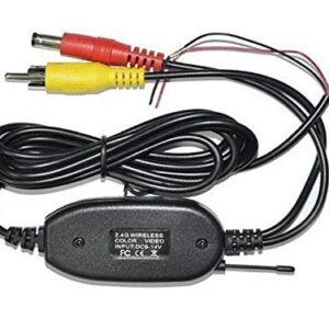 BW 2.4G Wireless Color Video Transmitter and Receiver for The Vehicle Backup Camera/Front Car Camera