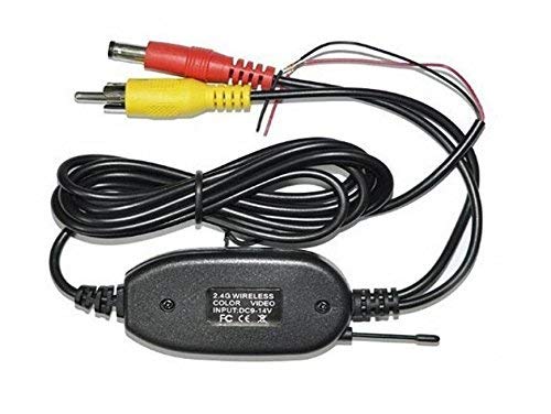 BW 2.4G Wireless Color Video Transmitter and Receiver for The Vehicle Backup Camera/Front Car Camera