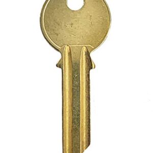 JMA Replacement for 999 5-Pin Yale Key - Brass Finish / Y1 BR - 50 Pack