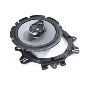 PIONEER TS-A652F A Series 6-1/2" 3-Way, 320 W Max Power, Carbon/Mica-Reinforced IMPP Cone, 11mm Tweeter and 1-5/8" Cone Midrange - Coaxial Speakers (Pair)