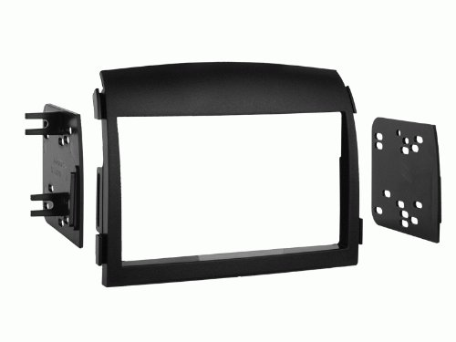 Carxtc Double Din Install Car Stereo Dash Kit for a Aftermarket Radio Fits 2006-2008 Hyundai Sonata U.S Only Trim Bezel is Black