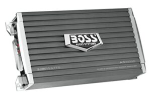 boss audio systems ar3000d class d car amplifier – 3000 watts, 1 ohm stable, digital, monoblock, mosfet power supply