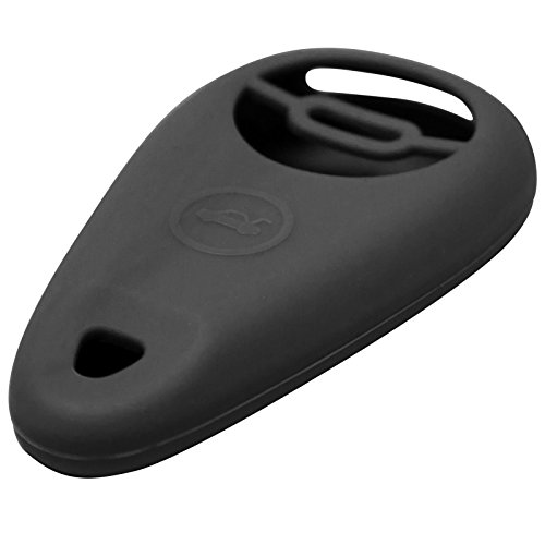 Keyless2Go Replacement for New Silicone Cover Protective Case for Remote Key Fobs with FCC CWTWB1U819 - Black - (2 Pack)