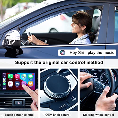 DaoChuang Car Wireless CarPlay,The Original Cable CarPlay Upgrade and converts Wireless Dash Mount Apple CarPlay, CarPlay Adapter for iPhone,car in-Dash Navigation GPS Unit.