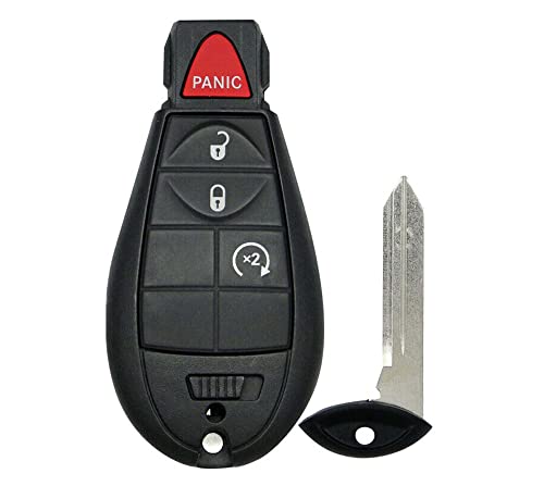 Lot of 1x New Replacement Keyless Remote Key Fob Compatible with & Fit For JEEP CHEROKEE 2014-2021