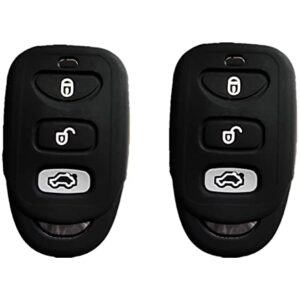 Smart Key Fob Remote Cover Case Keyless Jacket Protector Holder for Hyundai Elantra Genesis Sonata Kia Sorento Forte Optima Rondo Spectra