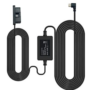 REDTIGER OBD Hardwire Kit Power Cable 10FT 12V-24V to 5V for Mirror Dash cams of The T27 and T700, Low Voltage Protection