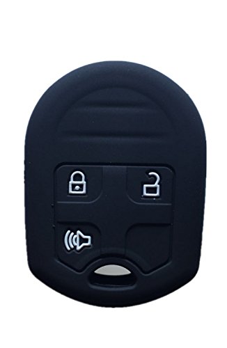 Rpkey Silicone Keyless Entry Remote Control Key Fob Cover Case protector Replacement Fit For Ford E-150 E-250 E-350 Super Duty F-150 F-250 F-350 Explorer Edge Flex Fusion CWTWB1U793 164-R8070