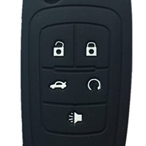 Rpkey Silicone Keyless Entry Remote Control Key Fob Cover Case protector Replacement Fit For Buick Encore LaCrosse Regal Verano OHT01060512 5461A-01060512