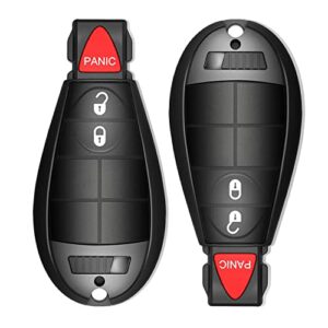keyless entry remote key fob fit for 2009-2012 dodge ram 1500 2500 3500, 2008-2020 grand caravan, journey, durango, chrysler town and country, jeep grand cherokee, commander (fccid: m3n5wy783x)