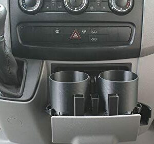 Sprinter Van Zone Cup Holder + Smartphone Holder Deluxe