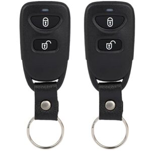 keyless entry remote key fob x 2 for 2014-2017 for hyundai for accent (tq8rke4f14)-2 buttons