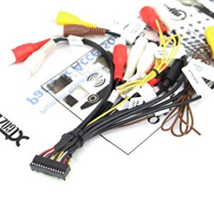 Xtenzi RCA Cord Assembly Harness Car Audio Video Compatible with Pioneer AVIC AVH CDP1803 - XT91909