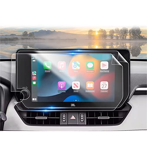 CDEFG for 2023 Toyota RAV4 Screen Protector, 23 RAV4 (XLE Premium, Adventure, TRD Off-Road, Limited)/ Prime XSE/ Hybrid XLE Premium 10.5" Touch Screen Audio Multimedia, Navigation Radio Display Cover Nano Material 2PCS (10.5 Inch)