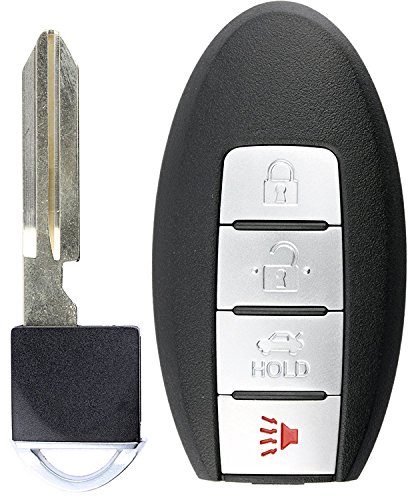 Fusedauto Replacement Smart Key Keyless Entry Remote compatible 2007-2012 Nissan Altima, 2009-2012 Maxima smart remote key fob - New kr55wk48903 (TRANSPONDER INCLUDED)