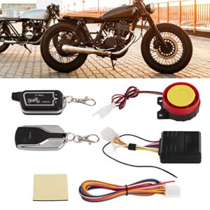 Anti Theft Remote Start System, Energy Saving Anti Robbery Vibration Sound Alert LCD Remote Control Motorcycle 2 Way Alarm System for Motorbike