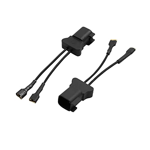 uxcell 2pcs Car Horn Adapter Wiring Harness Pigtail Socket for Ford Mondeo Focus Fiesta Cruze