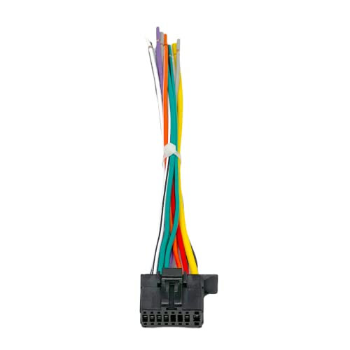 Wire Harness Replacement For Pioneer Select DEH -series Car Radio DEH-15UB DEH-4400HD DEH-7300BT DEH-80PRS DEH-S31BT DEH-S4000BT DEH-S4220BT DEH-X1710UB DEH-X4800BT DEH-X6600BT DEH-X6710BT DEH-X6800BT