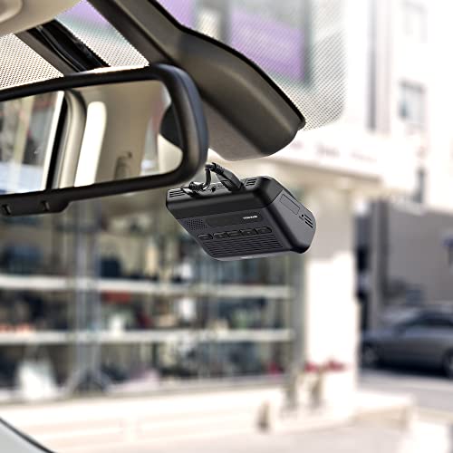 Thinkware Q1000 2K QHD Dual On-Dashboard Camera Video Recorder Dashcam for Cars 32GB Built-in Wi-Fi GPS Parking Mode Motion Detection Night Vision Sony Sensor G-Sensor HDR 156° Wide Angle