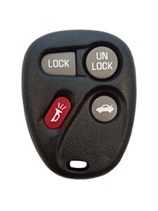 1997-2000 buick century replacement keyless entry remote with free programming instructions and world wide remotes guide