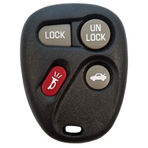 1997-2000 Buick Century Replacement Keyless Entry Remote with free programming instructions and World Wide Remotes Guide