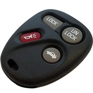 1997-2000 Buick Century Replacement Keyless Entry Remote with free programming instructions and World Wide Remotes Guide