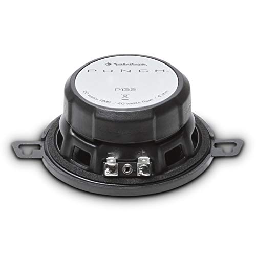 Rockford Fosgate P132 Punch 3.50" 2-Way Coaxial Full Range Speakers - Black (Pair)