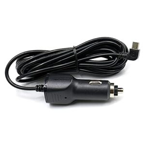 pruveeo car charger power cord adapter for d90 d30 dash cam